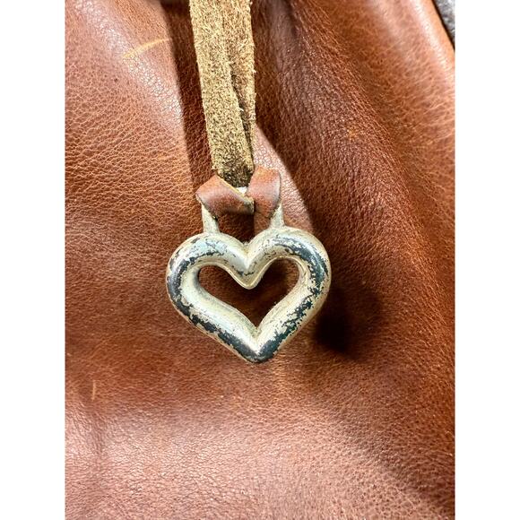 Vintage Brighton Leather Bucket Bag Western Brown - Picture 4 of 16